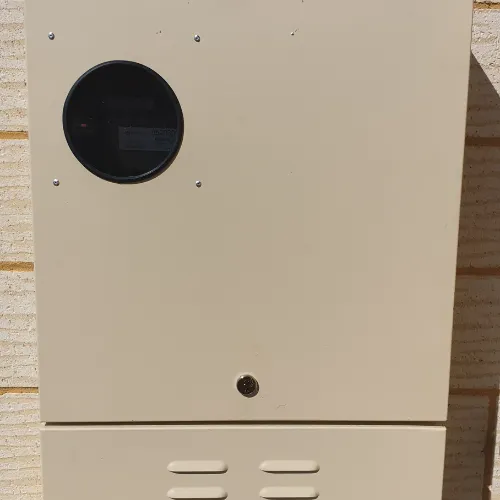 Single Meter Box Lock Install